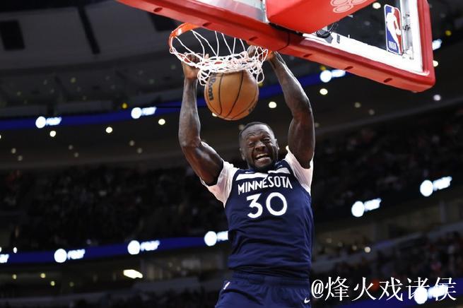 兰德尔表现抢眼：场均22分7板6助，真实命中率破60%